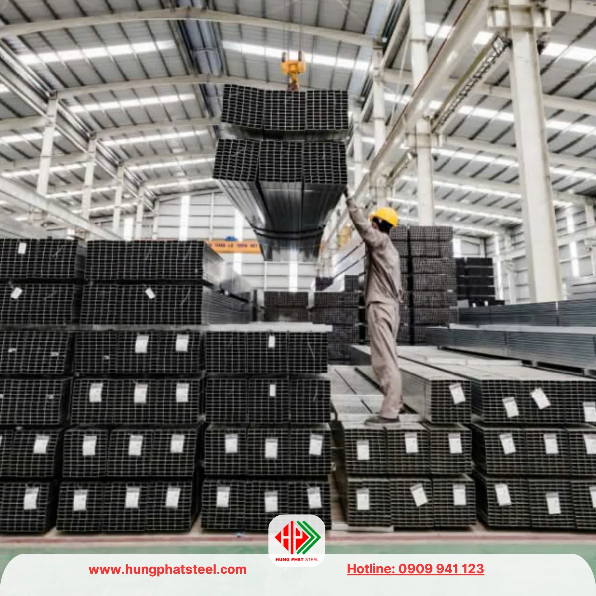 Thép hộp Hòa Phát 10x30