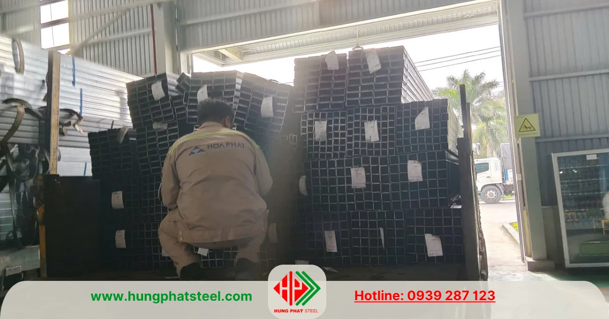 Thép hộp Hòa Phát 20x40