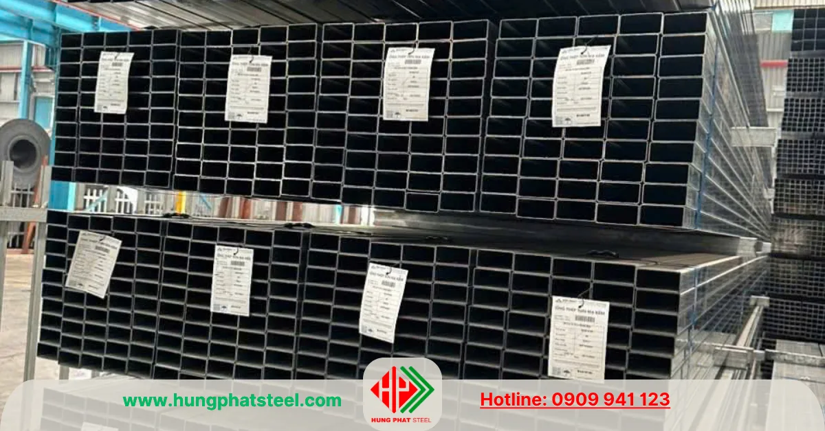 Thép hộp Hòa Phát 25x50