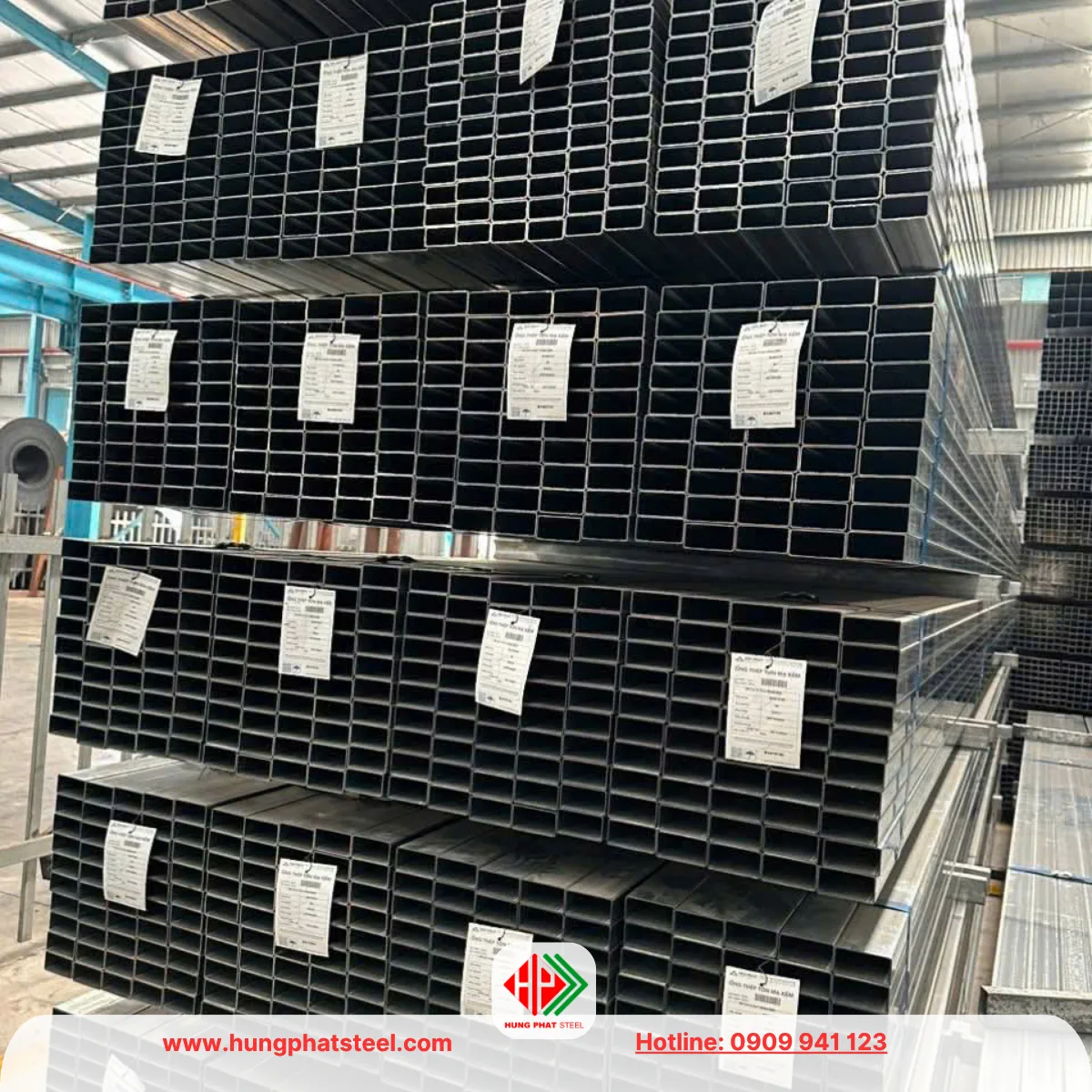 Thép hộp Hòa Phát 25x50