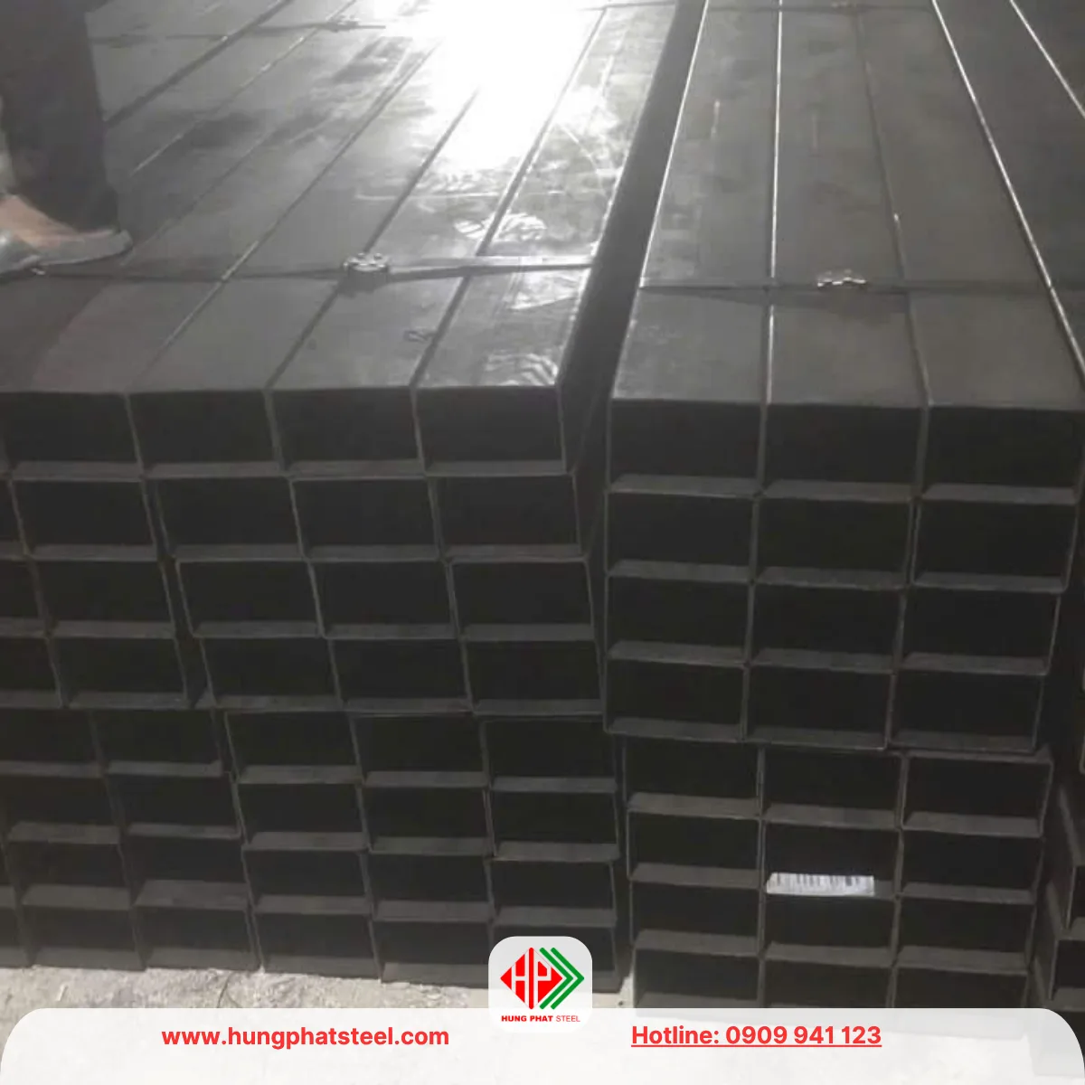 Thép hộp Hòa Phát 25x50
