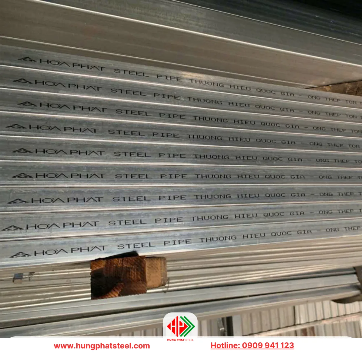 Thép hộp Hòa Phát 30x30