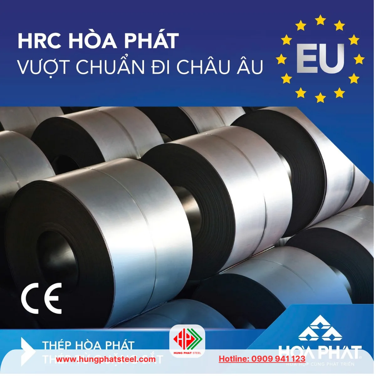 Thép tấm Hòa Phát (thép cuộn cán nóng)