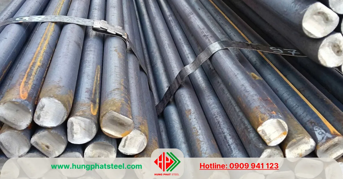 Thép tròn đặc SS400 (Láp SS400)