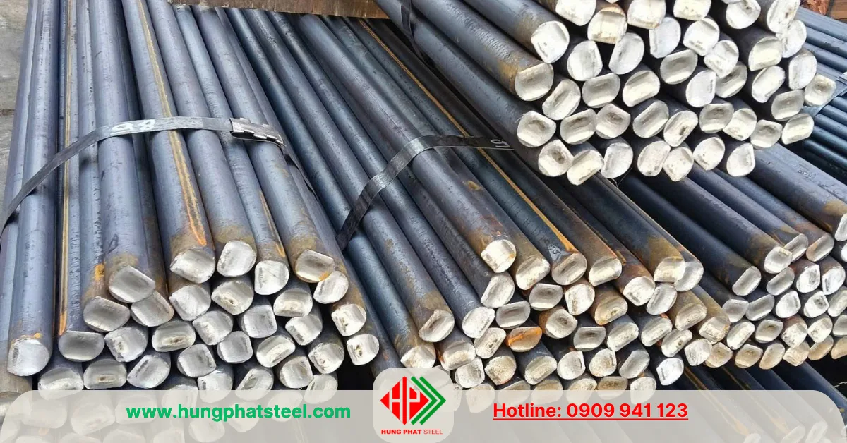 Thép tròn đặc SS400 (Láp SS400)