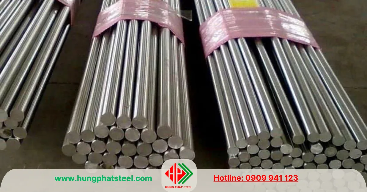 Thép tròn đặc SS400 kéo bóng (chuốt sáng)