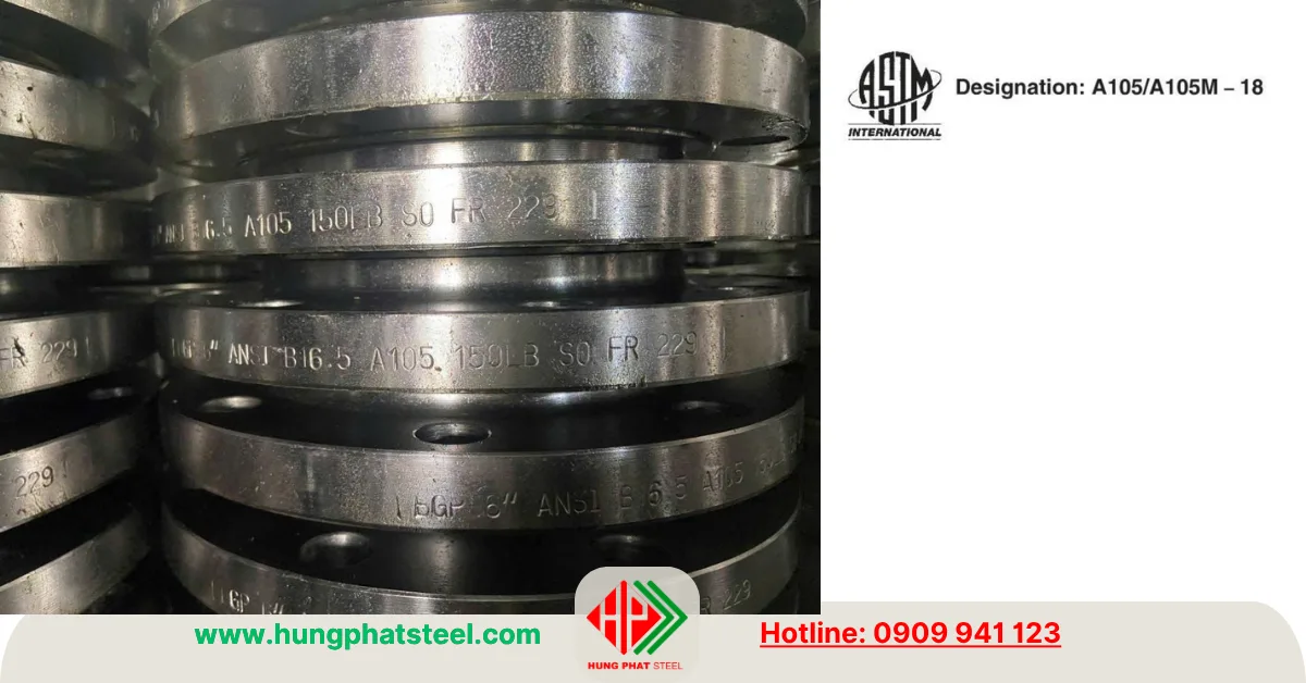 Tiêu chuẩn mặt bích ASTM A105
