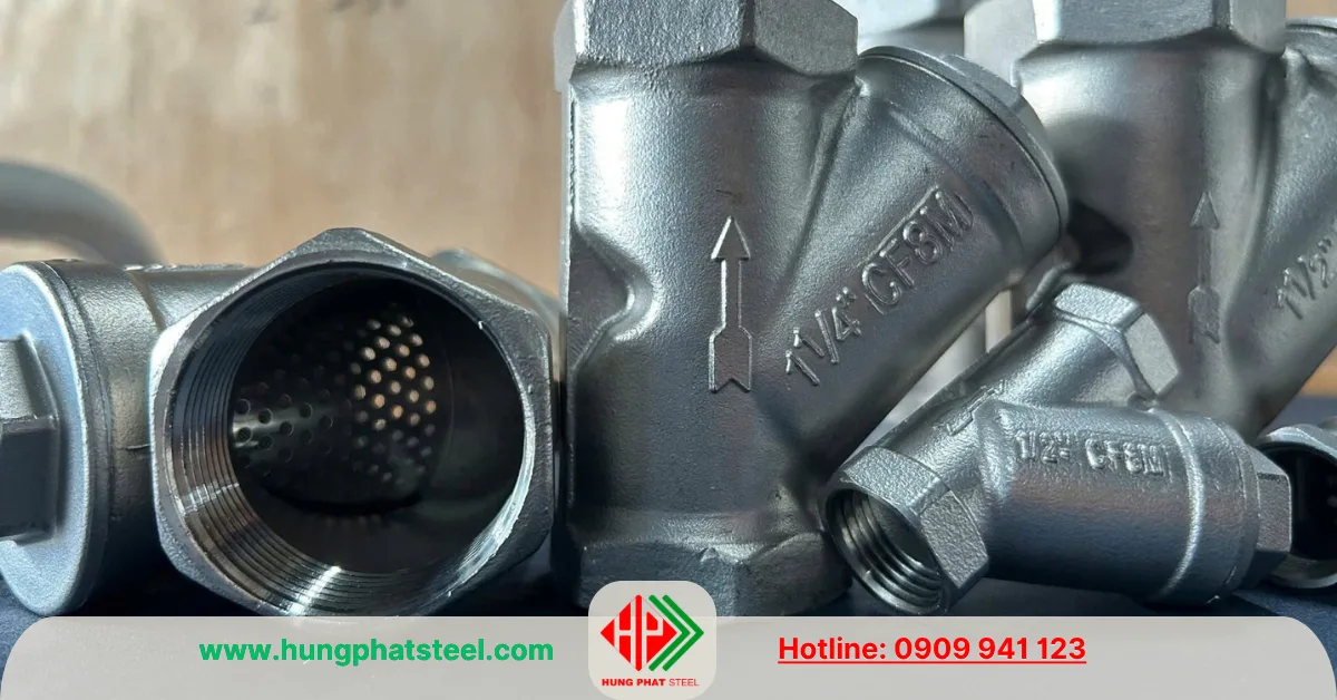 Y lọc INOX (nối ren)