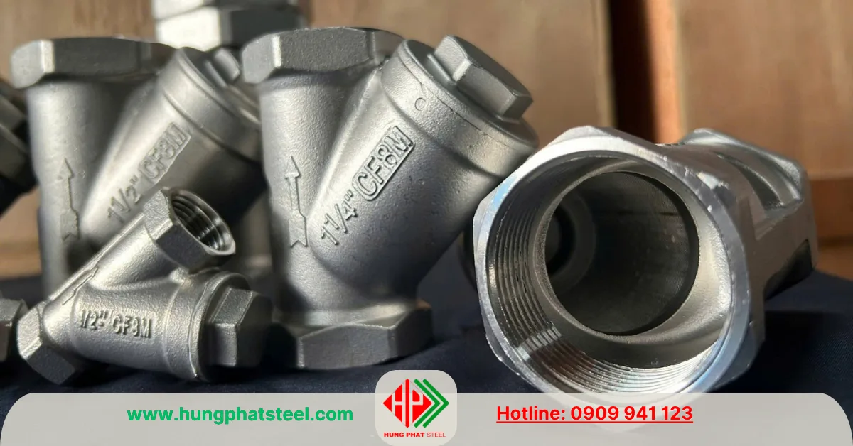 Y lọc INOX (nối ren)