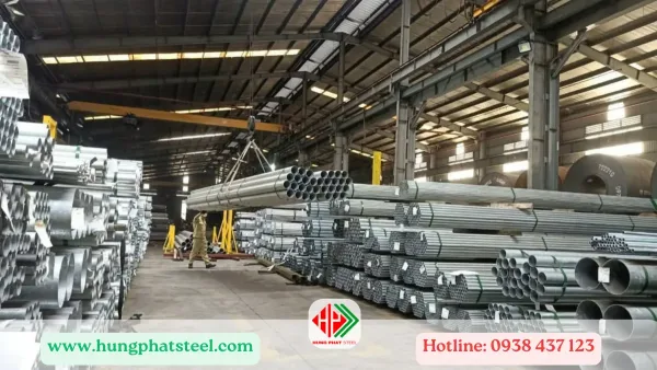 Bảo quản lưu kho ống thép