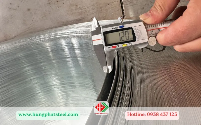 Đo kiểm thép tấm