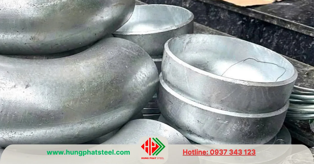 Chén hàn DN450 mạ kẽm nhúng nóng