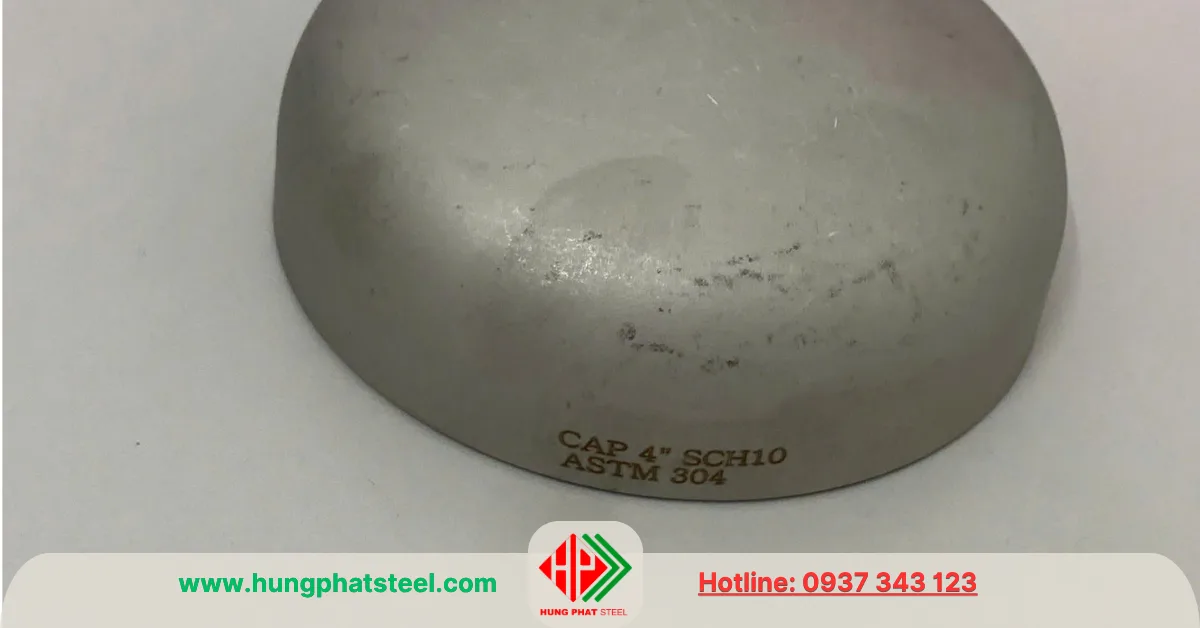 Chén hàn INOX DN100 (D114)