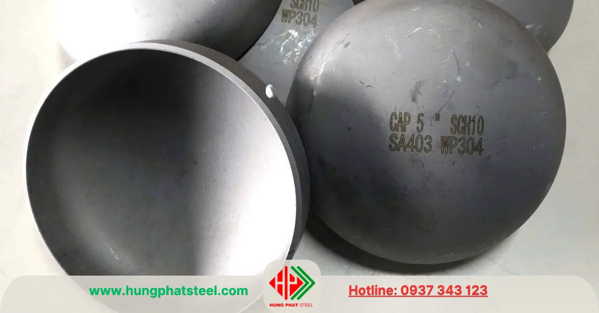 Chén hàn INOX DN125 (D141)