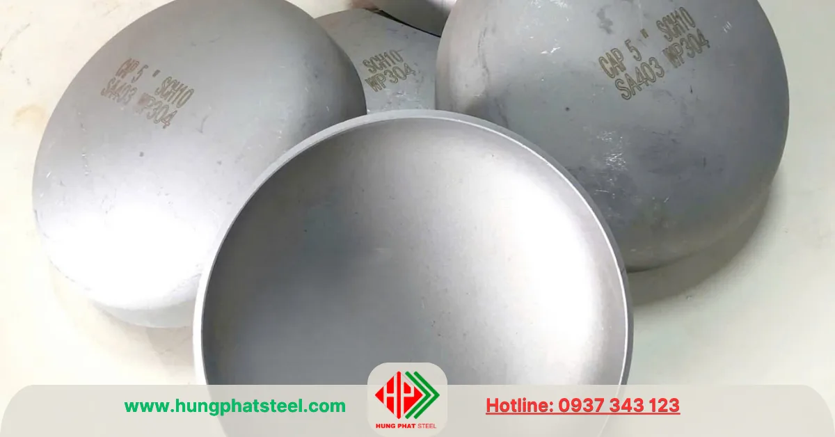 Chén hàn INOX DN125 (D141)