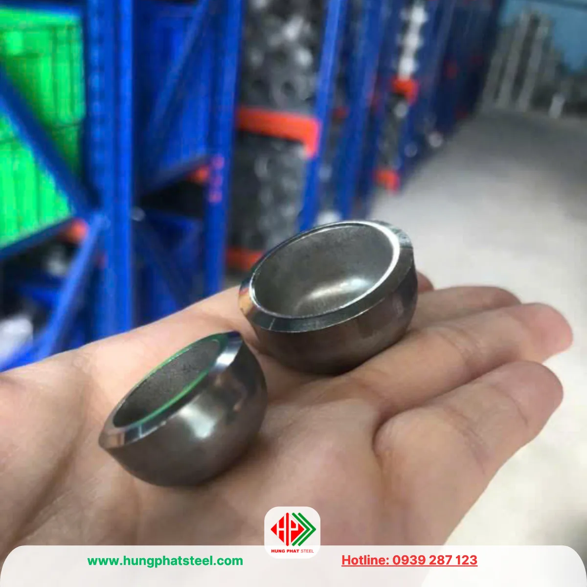 Chén hàn INOX DN20 (D27)