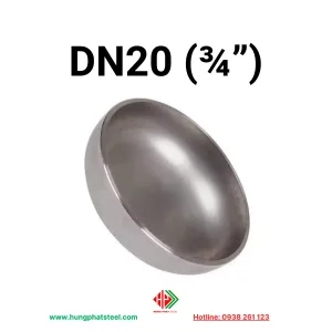 Chén hàn INOX DN20 (D27)