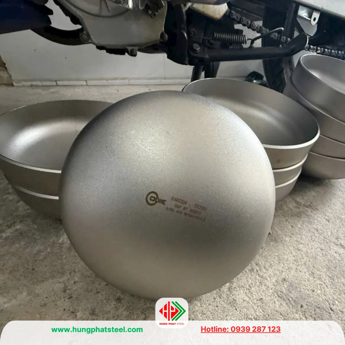 Chén hàn INOX DN200 (D219)