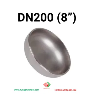 Chén hàn INOX DN200 (D219)
