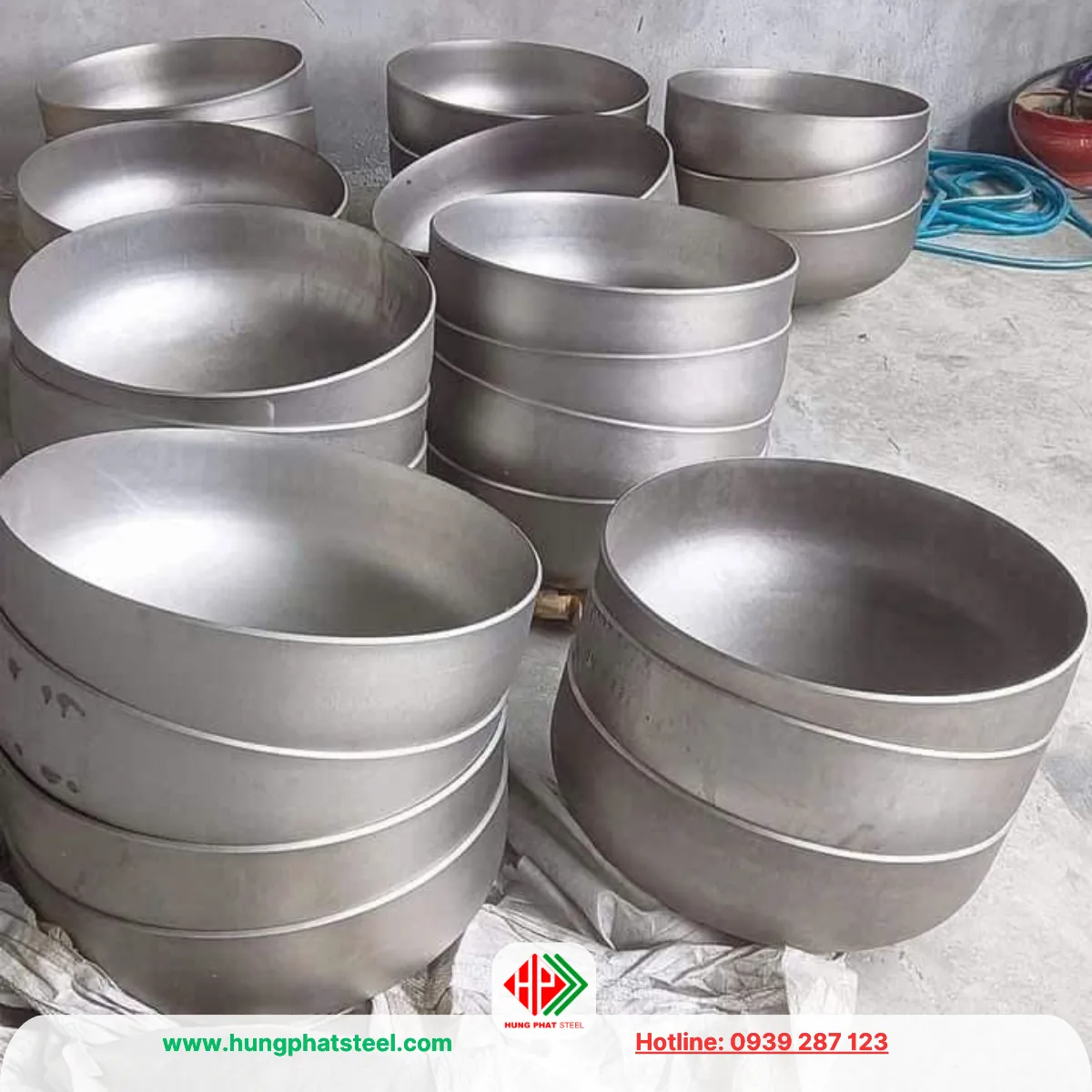 Chén hàn INOX DN350 (D355)