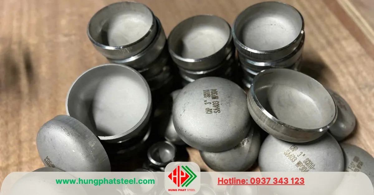Chén hàn INOX DN80 (D90)