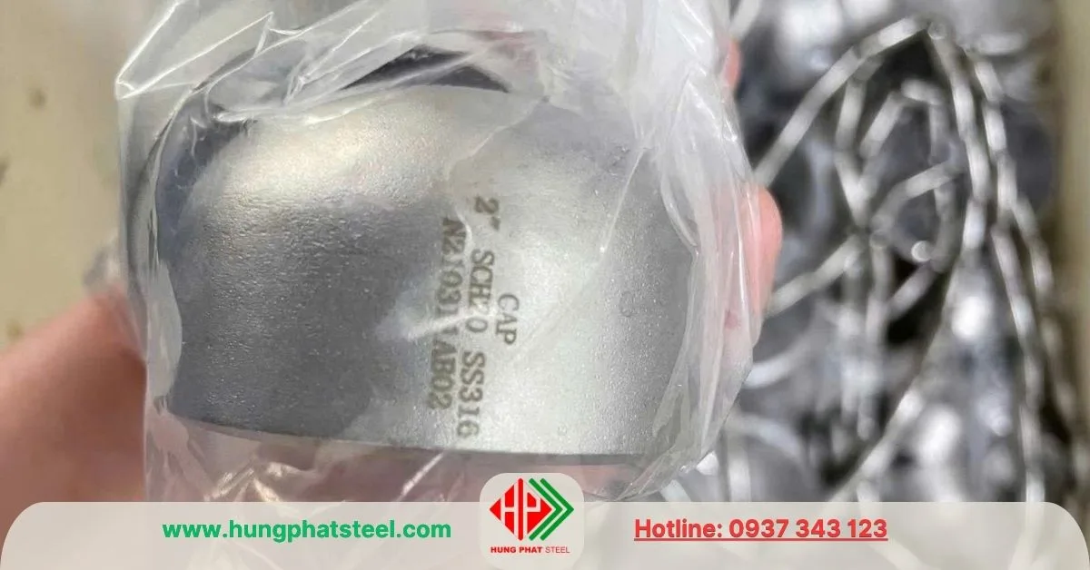 Chén hàn inox 316 DN50