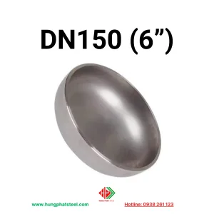 Chén hàn inox DN150 (D168)