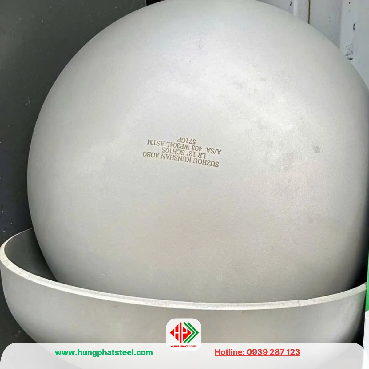 Chén hàn inox DN300 (D325, 12inch)