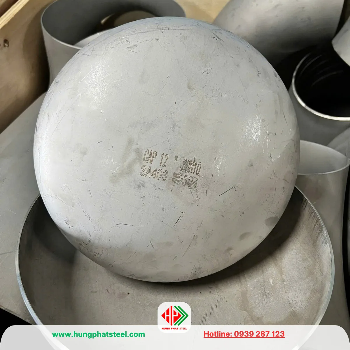 Chén hàn inox DN300 (D325)