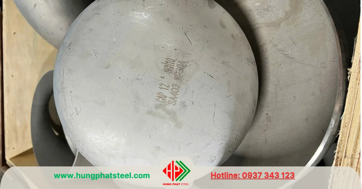 Chén hàn inox DN300 (D325)