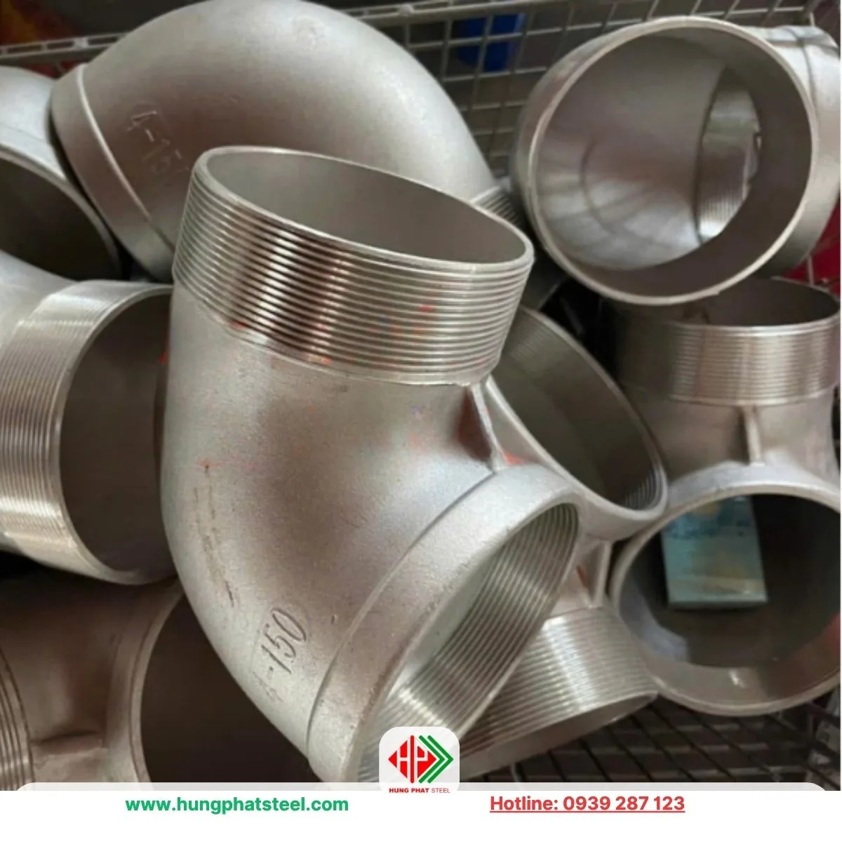 Co Điếu INOX DN100 (D114)