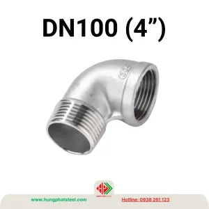 Co Điếu INOX DN100 (D114)