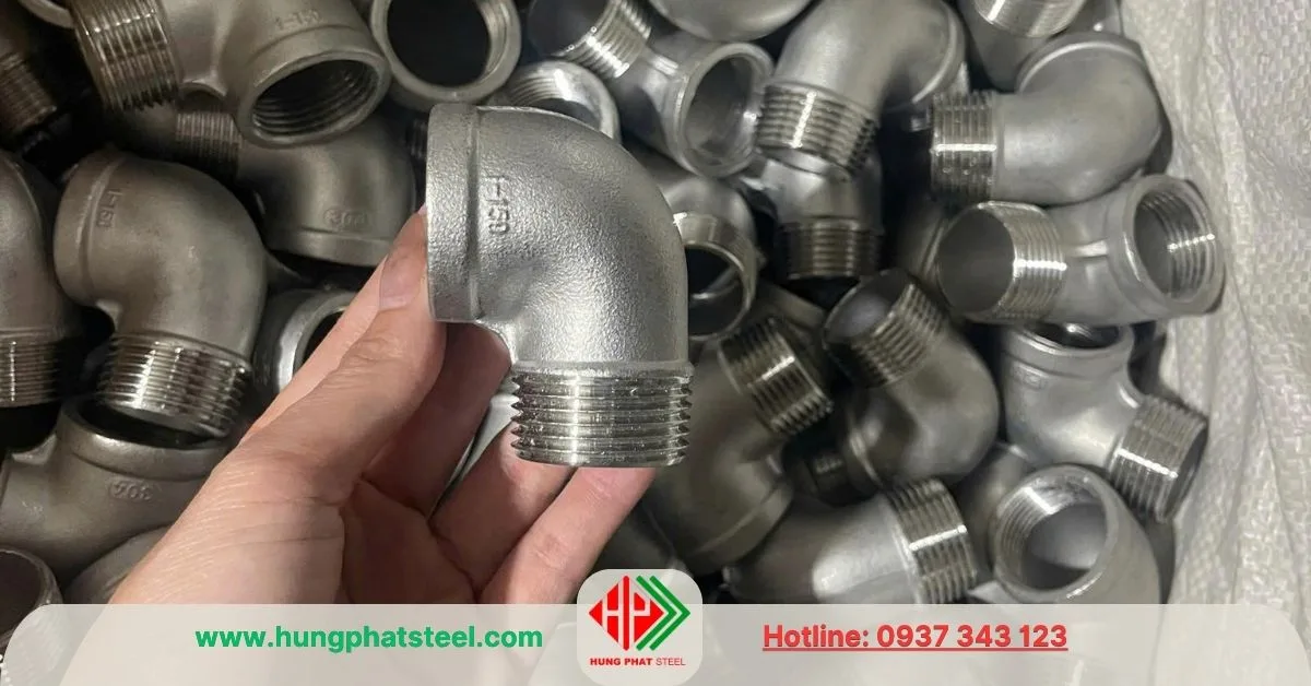 Co Điếu INOX DN25 (D34)