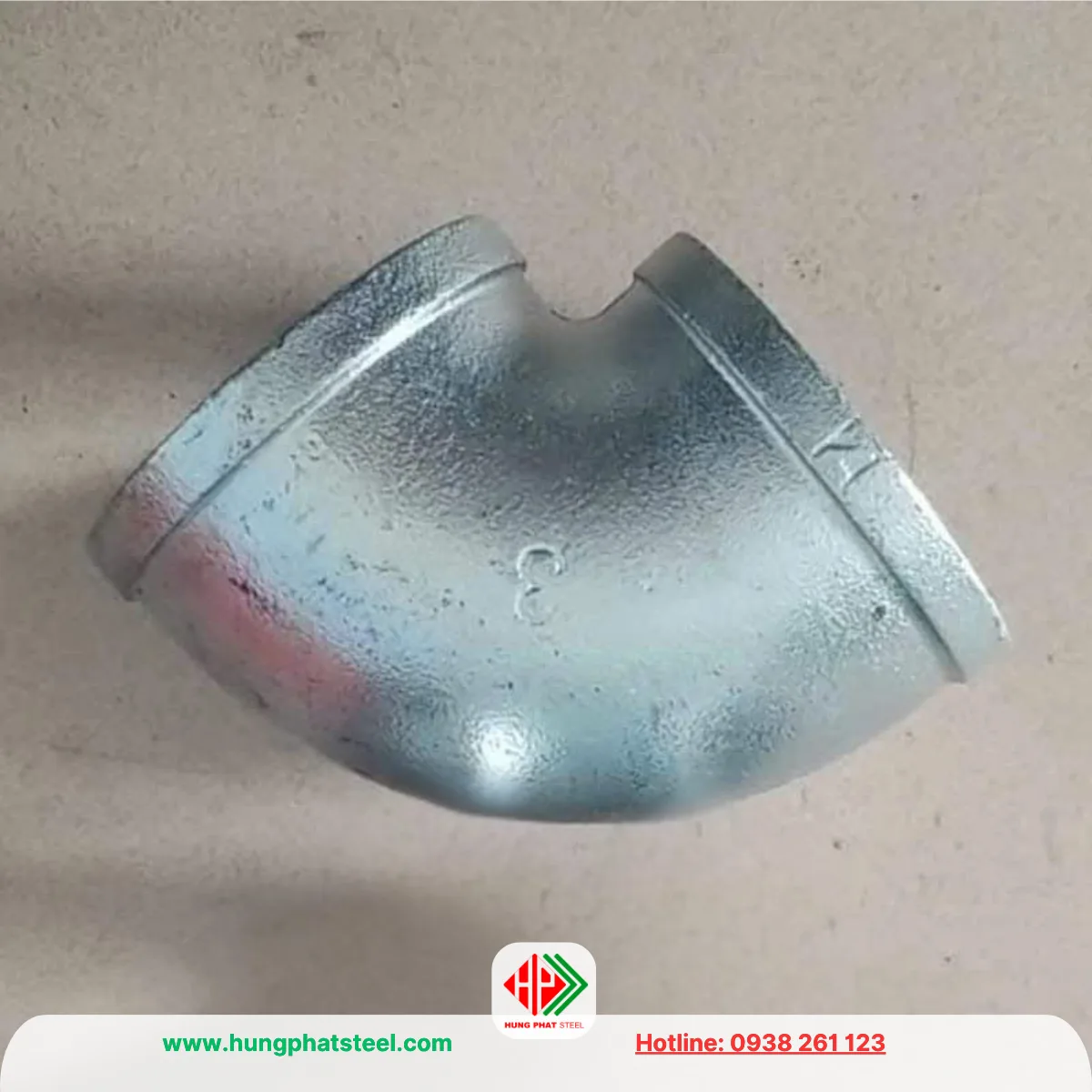 Co Ren DN80 (D90) mạ kẽm