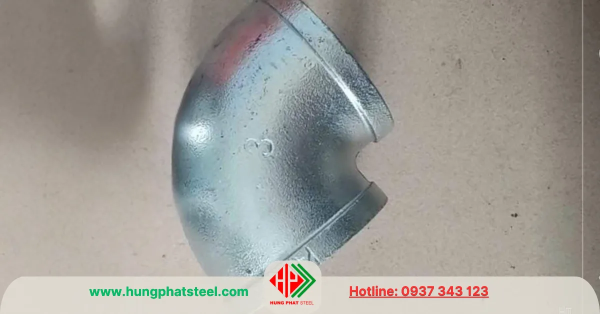 Co Ren DN80 (D90) mạ kẽm