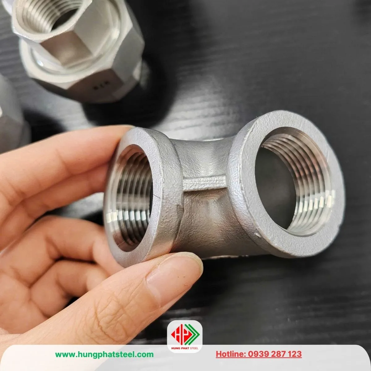 Co Ren INOX DN25 (D34) - Ảnh 4
