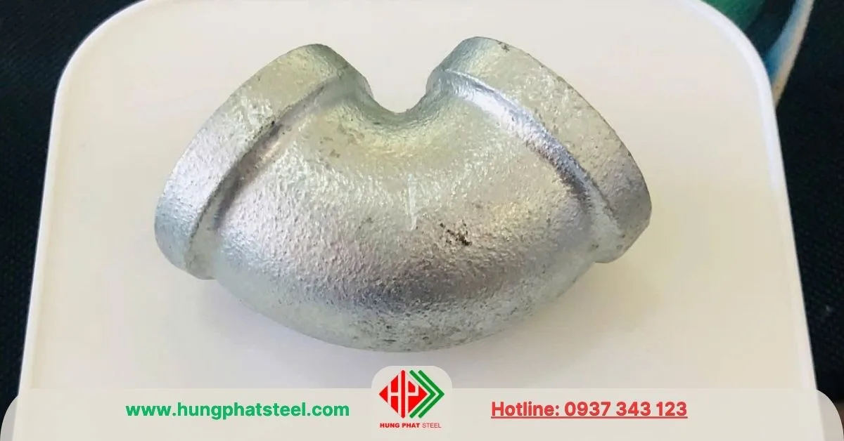 Co Ren Mạ Kẽm DN25 (D34, 1 inch)