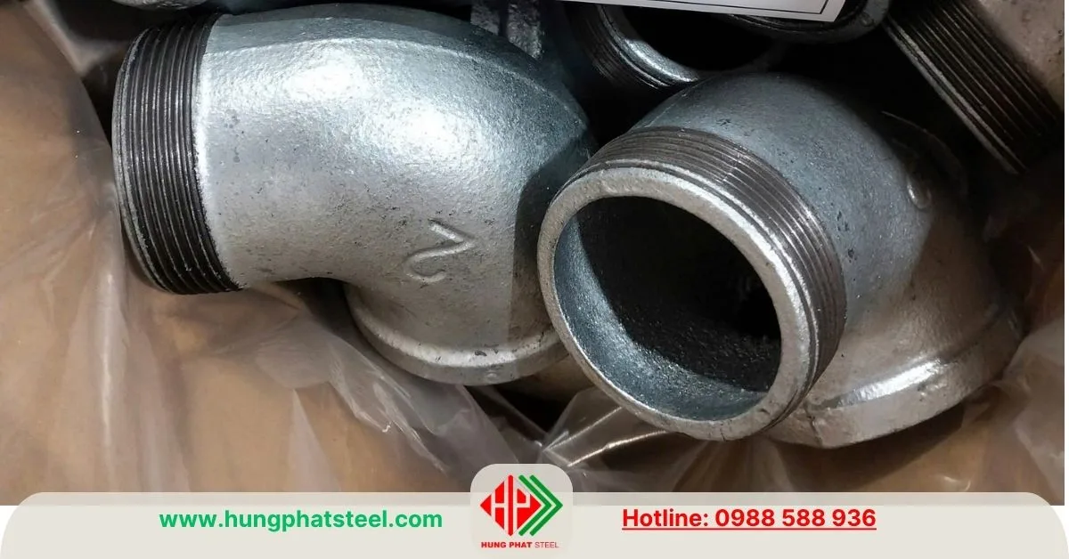 Co điếu DN50 (1 Đầu Ren Trong – 1 Đầu Ren Ngoài)