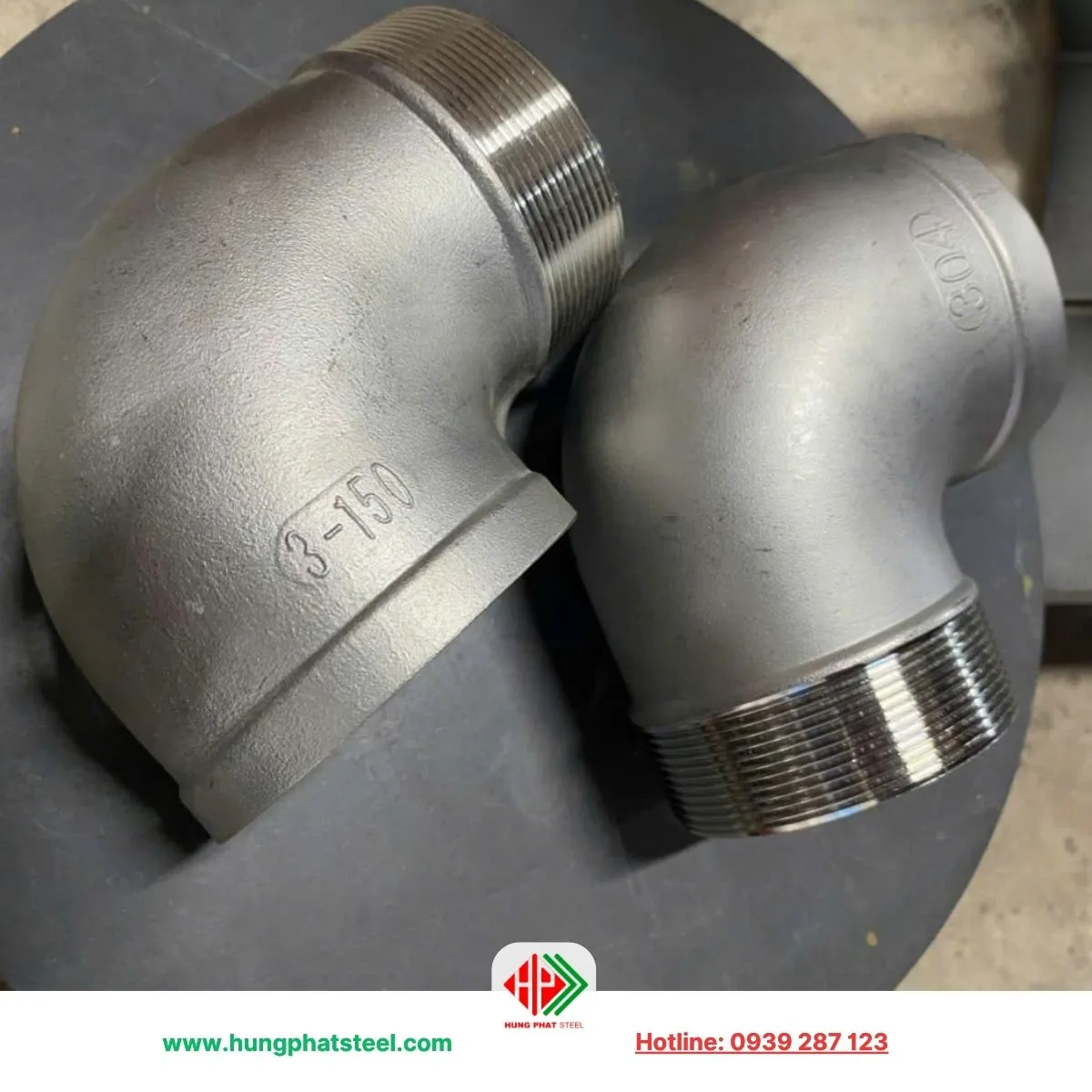 Co điếu INOX DN80 (D90)