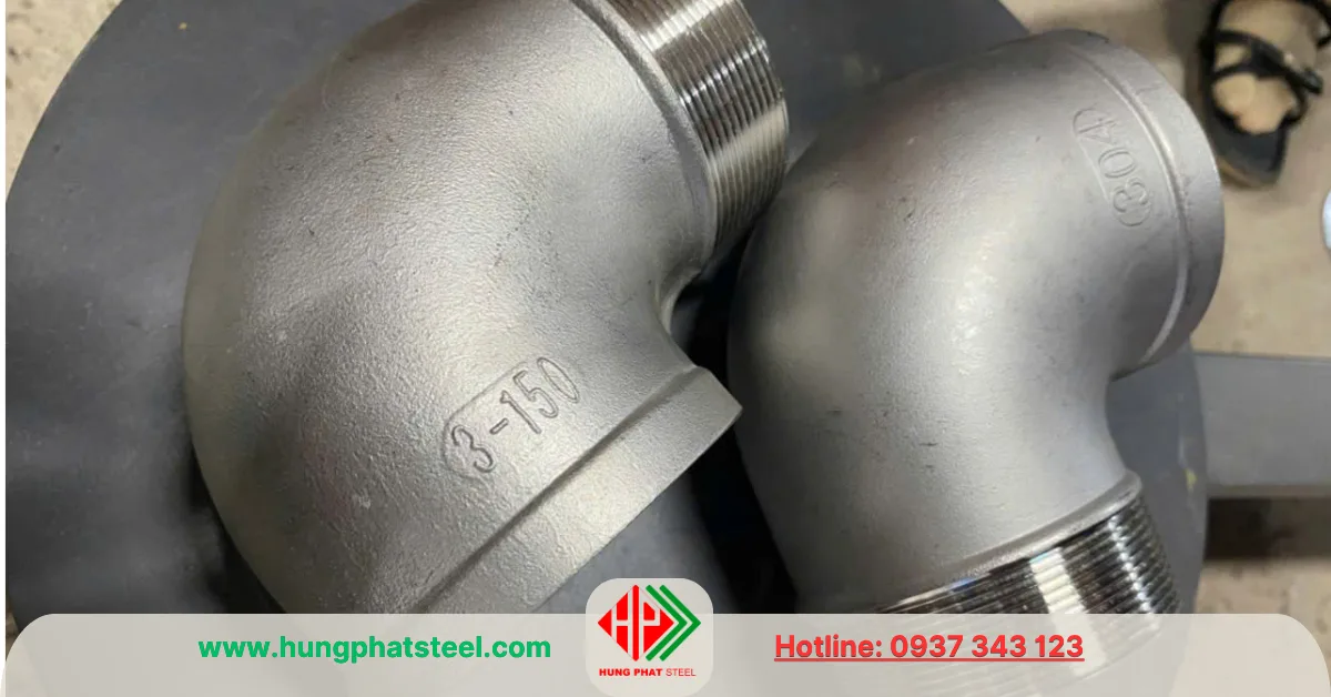 Co điếu INOX DN80 (D90)