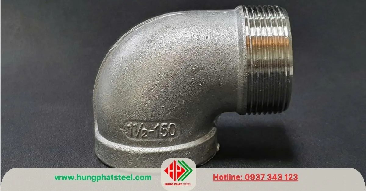 Co điếu inox DN40 (D49)