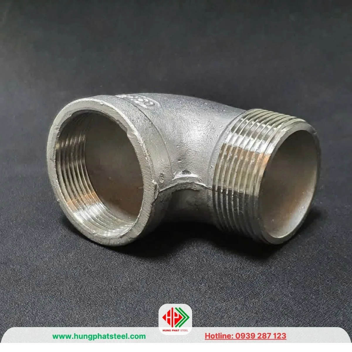 Co điếu inox DN40 (D49)