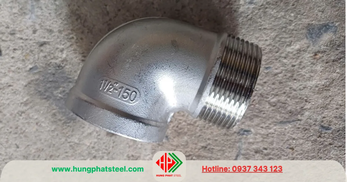 Co điếu inox DN40