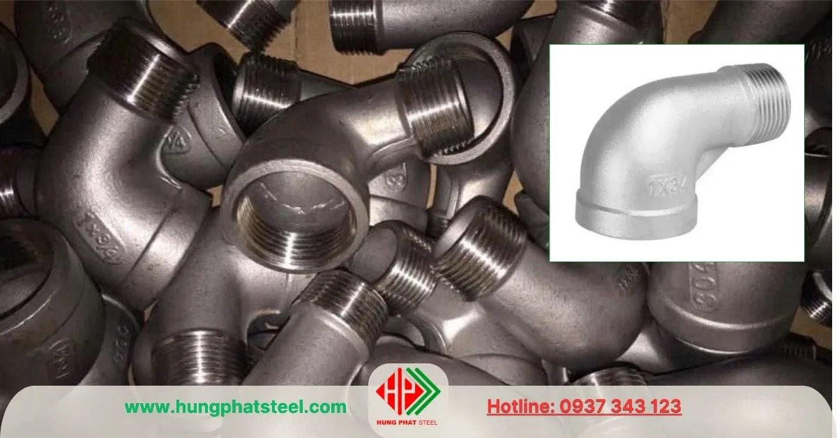 Co điếu inox giảm DN25-20