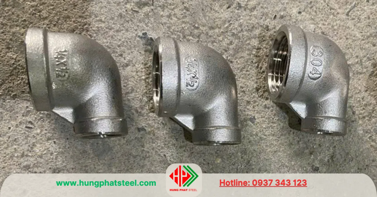 Co giảm ren inox DN15-8