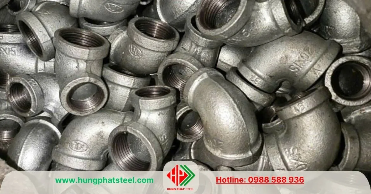 Co giảm ren mạ kẽm (Co thu)