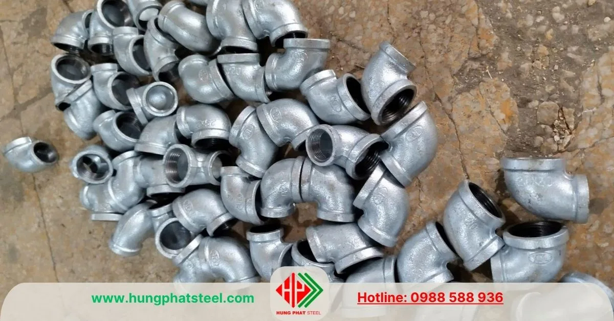 Co giảm ren mạ kẽm (Co thu)
