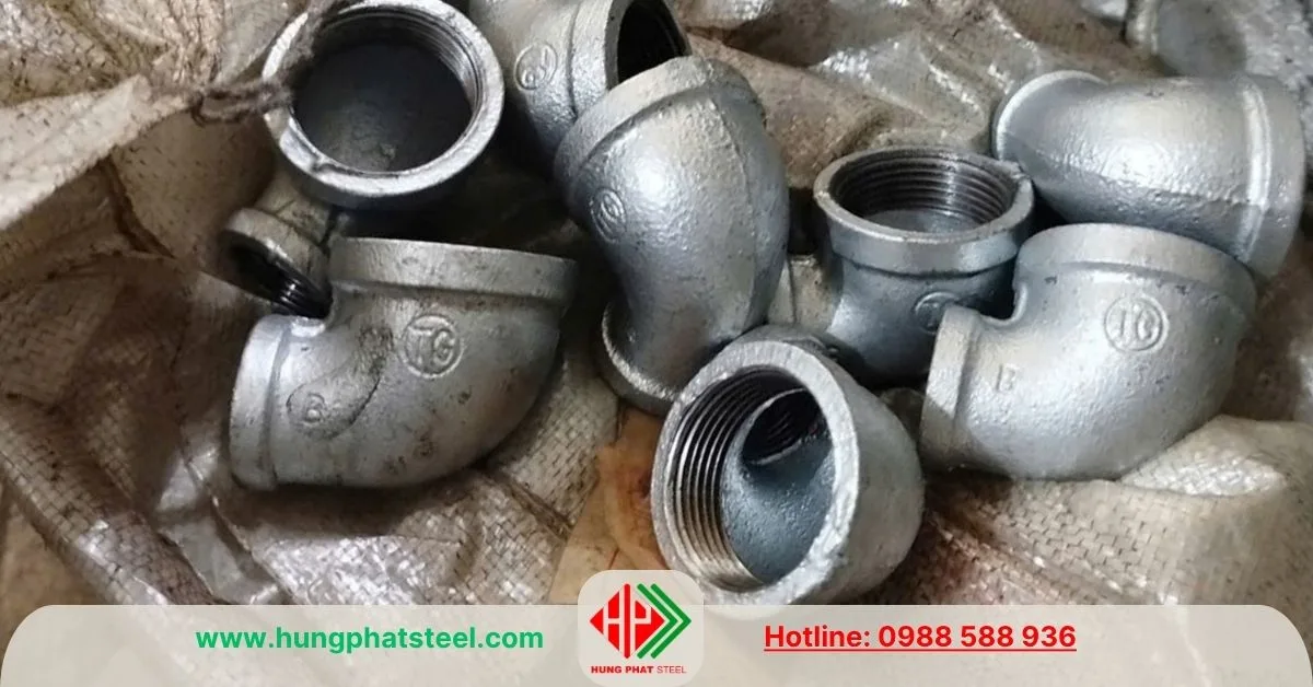 Co giảm ren mạ kẽm (Co thu)