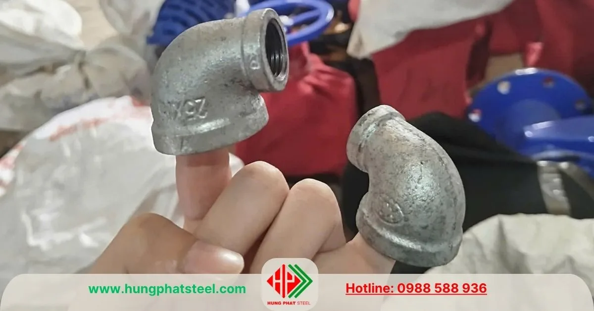 Co giảm ren mạ kẽm (Co thu)