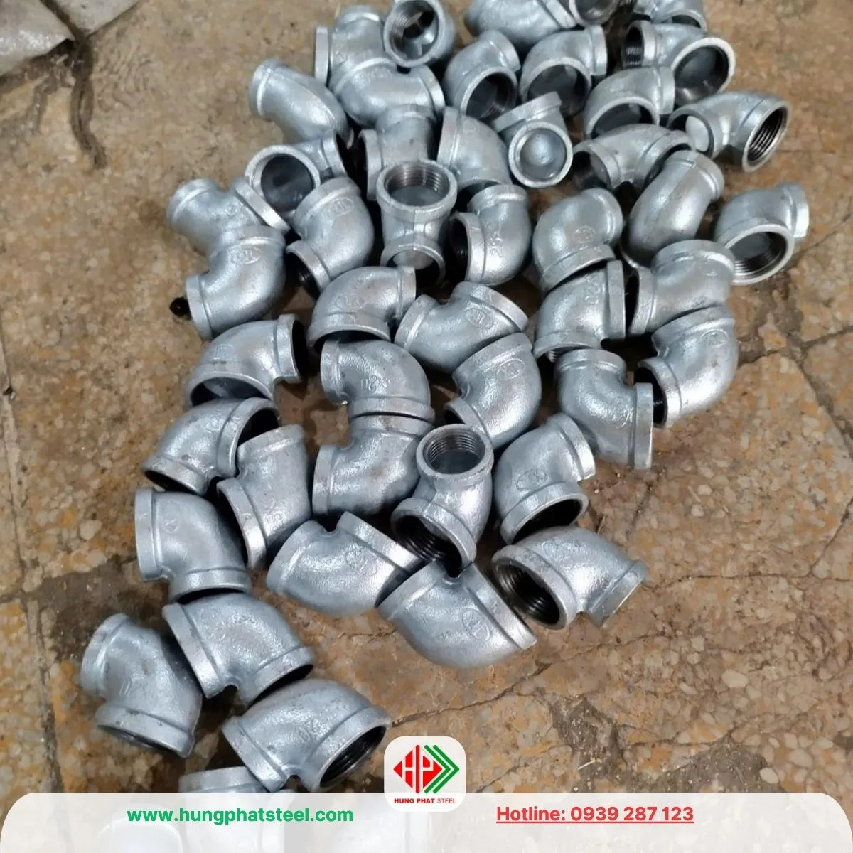 Co giảm ren mạ kẽm (Co thu)